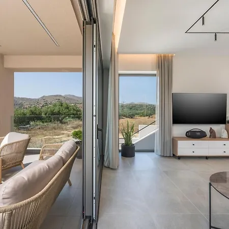 Villa Ekphrasis With Sea View And Jacuzzi Ravdhoúkha