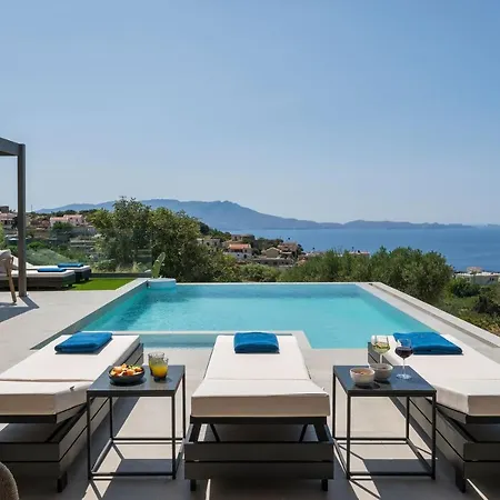 Ekphrasis With Sea View And Jacuzzi Villa Ravdhoúkha